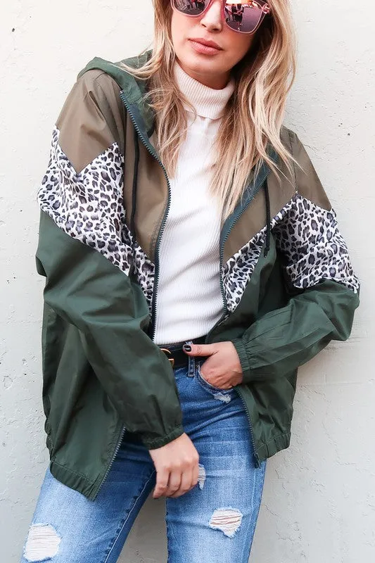 A Glimpse In The Past Windbreaker Jacket