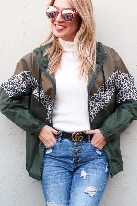A Glimpse In The Past Windbreaker Jacket