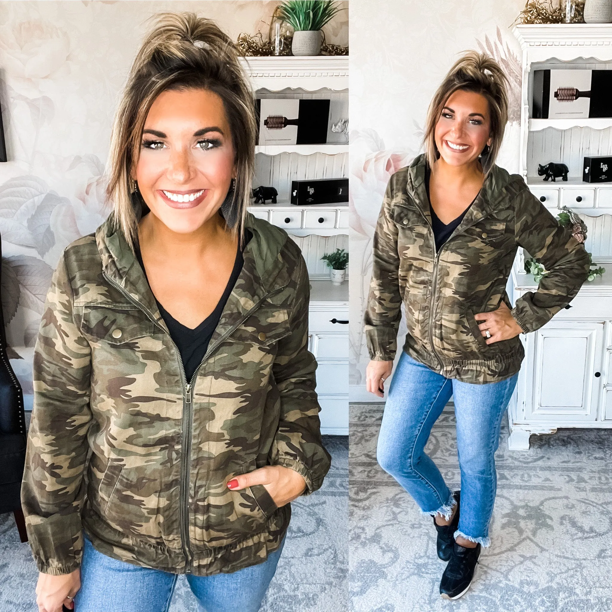 Ampersand Avenue Camo Jacket