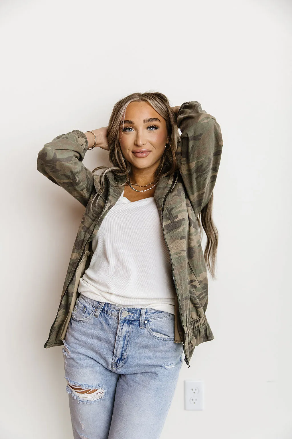 Ampersand Avenue Camo Jacket