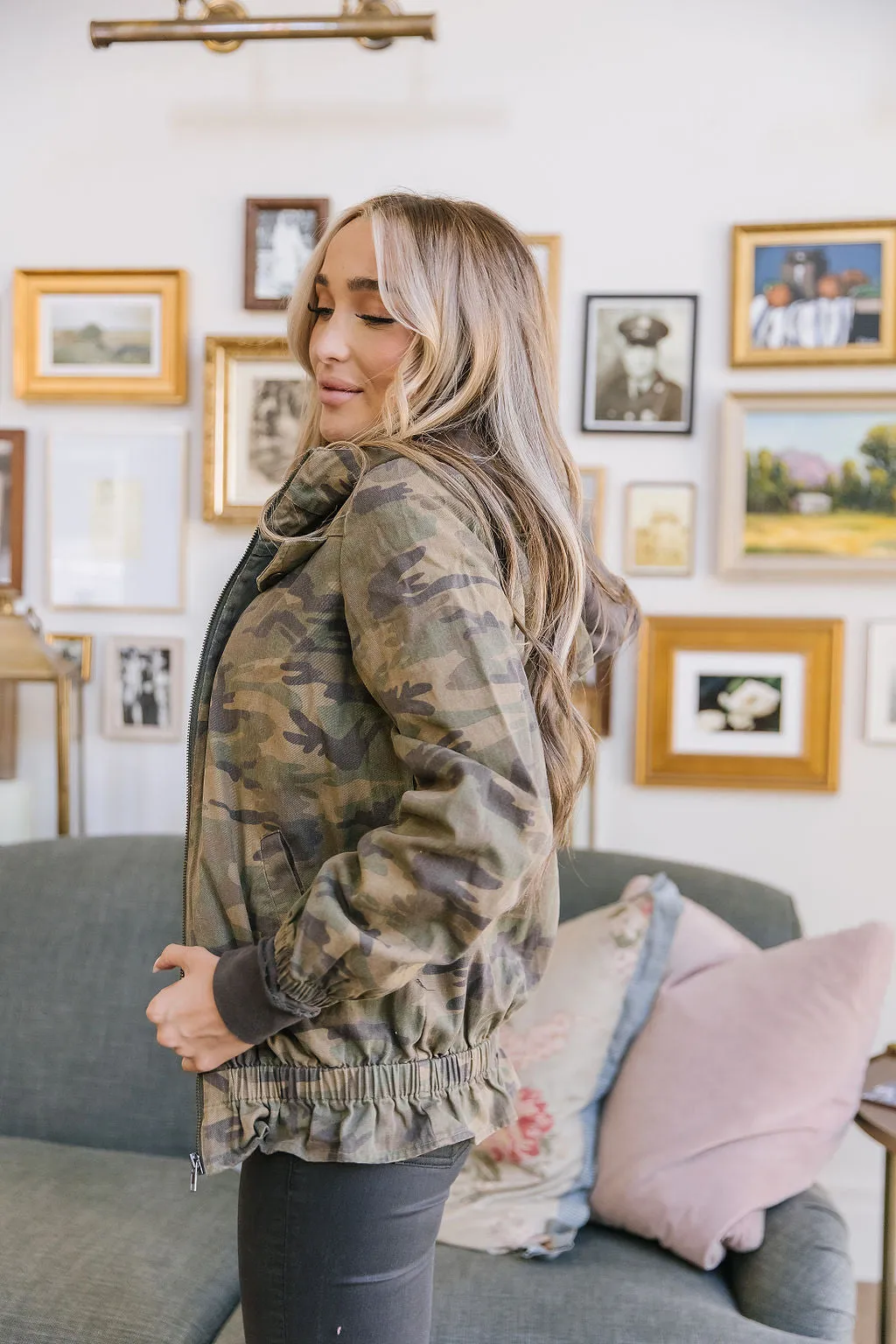 Ampersand Avenue Camo Jacket