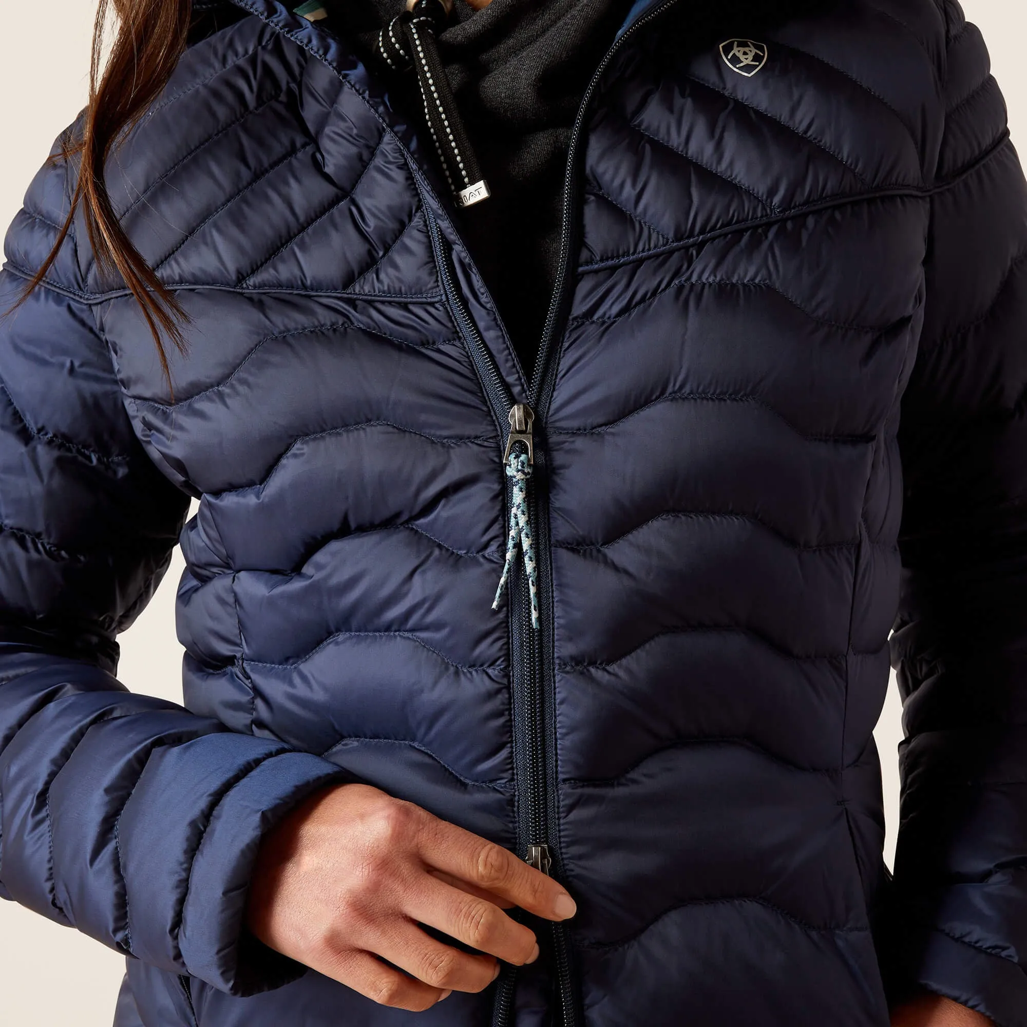 Ariat Ladies Ideal Down Coat - Navy