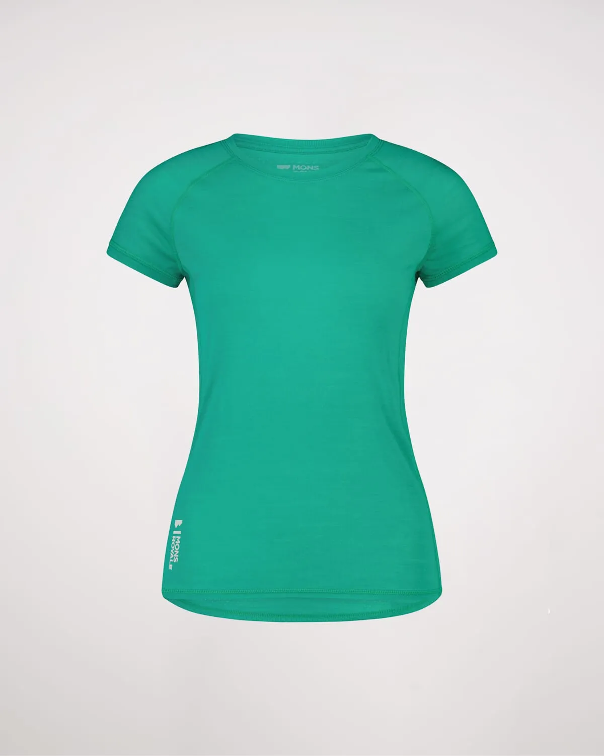 Bella Merino T-Shirt - Pop Green