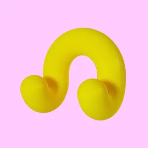Bull Wall Rack - Yellow