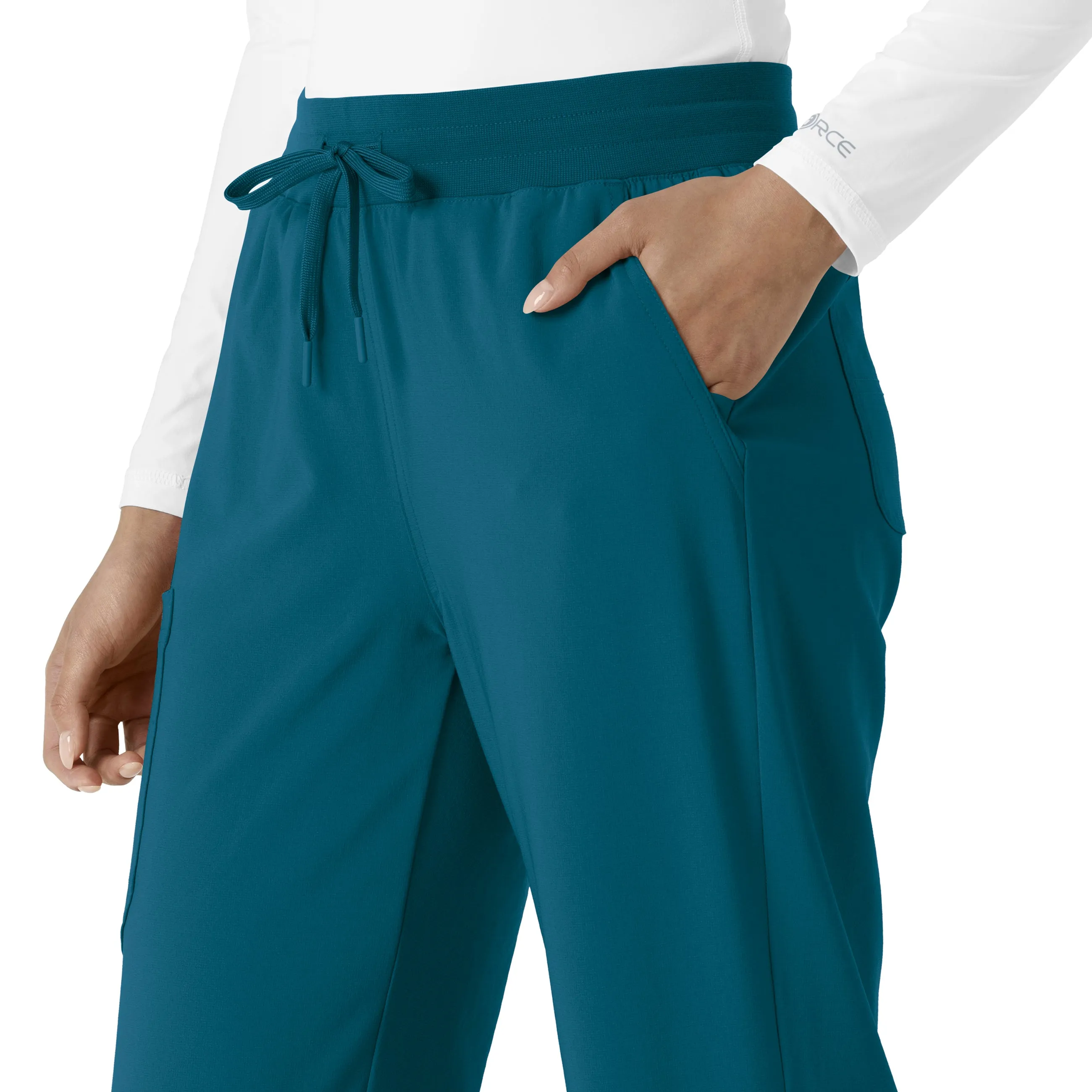 Carhartt Force Cross-Flex Women's Boot Cut Scrub Pant - Caribbean