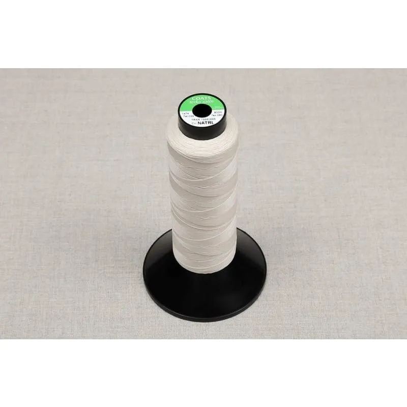 Coats Terko Satin Plaiting Thread Reel Natural