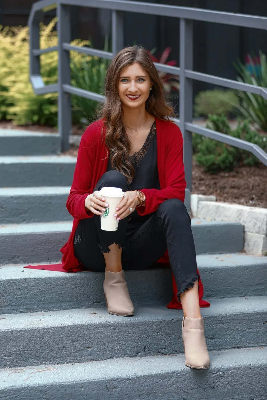 Feeling Spicy Cardigan - Red