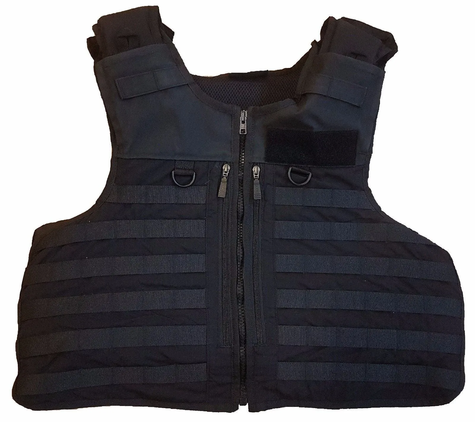 Hawk Black Overt Molle Body Armour Bullet Proof Stab Vest Grade A