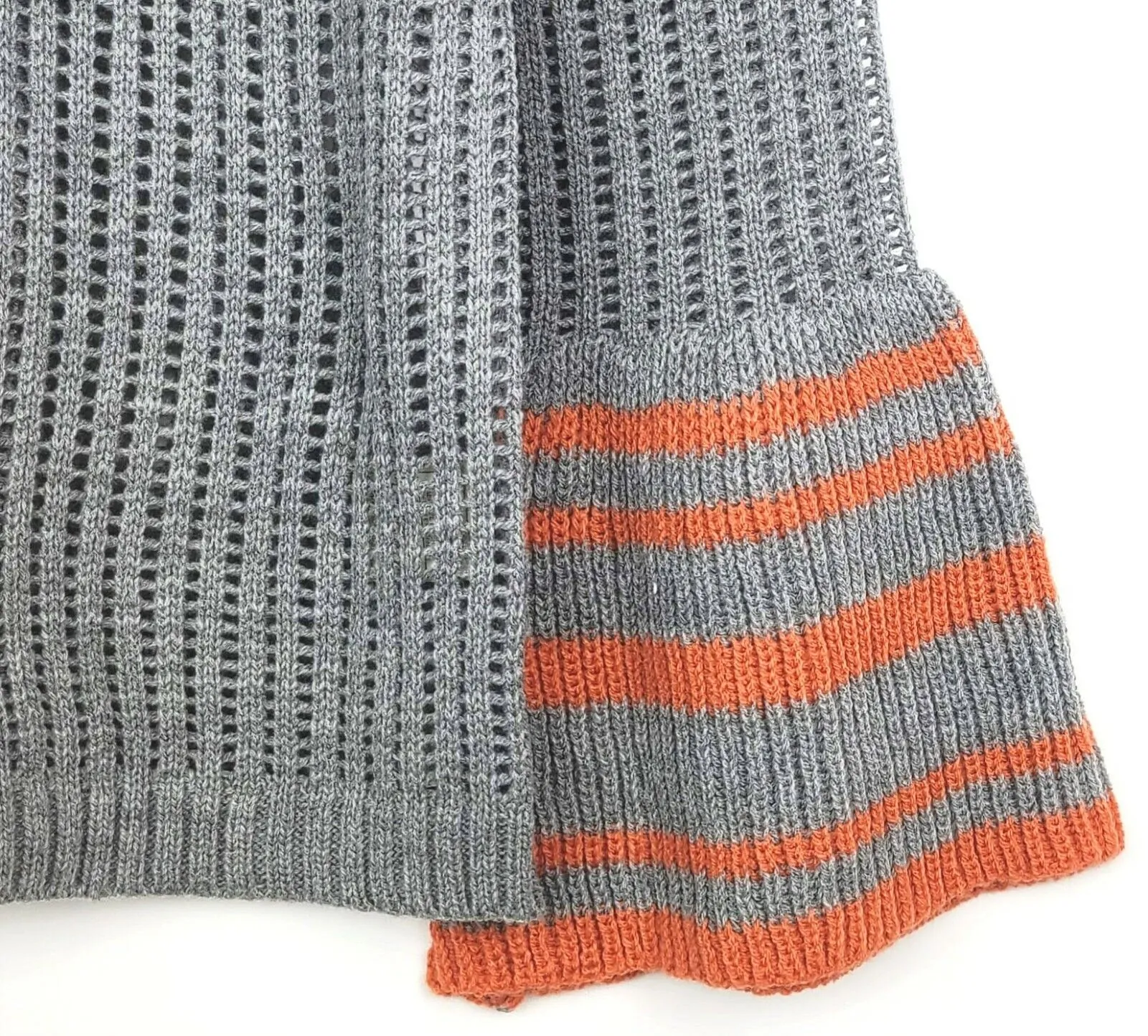 Jack By BB Dakota Women's Flare Stripe Sleeves Lightweight Knit Top Sweater