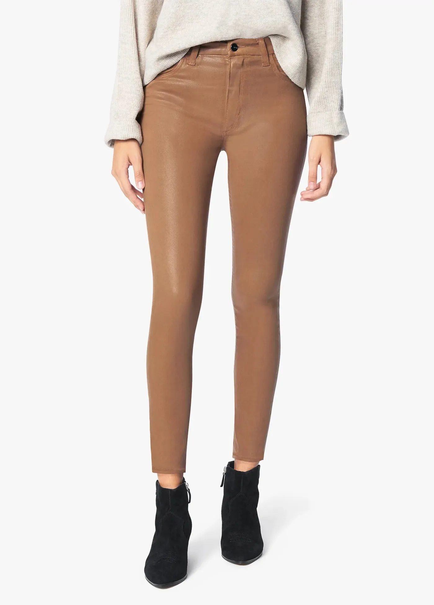 Joes Jeans Charlie Ankle Coated Butterscotch