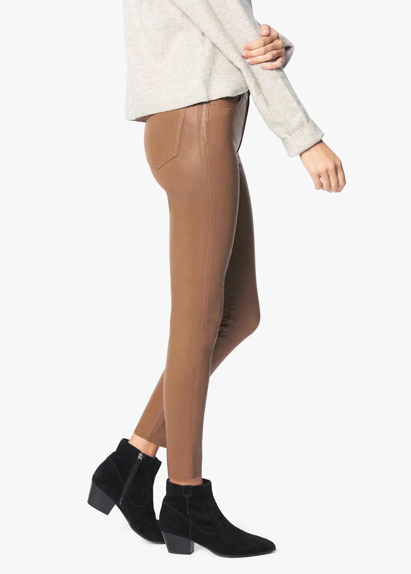 Joes Jeans Charlie Ankle Coated Butterscotch