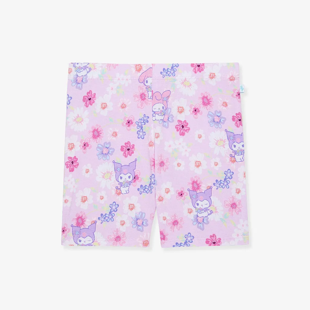 Kuromi® & My Melody® Garden Bike Shorts