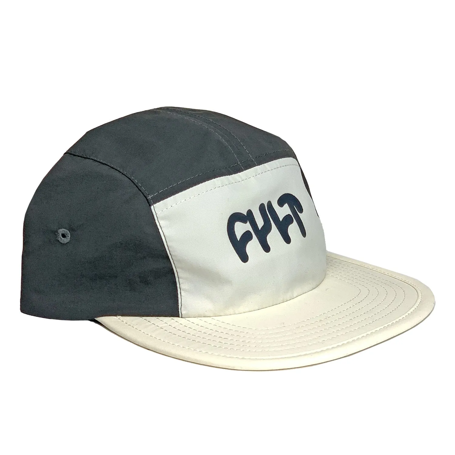 Logo Runner Cap / grey & cream