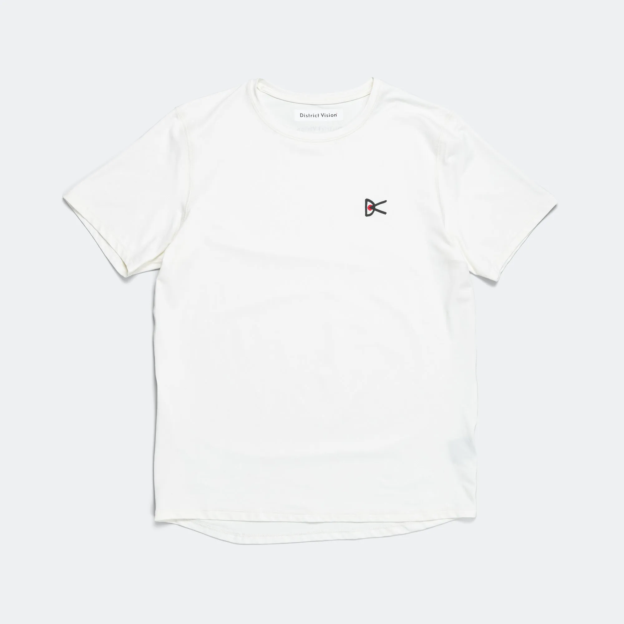 Mens Lightweight Short Sleeve Tee - Lunar White