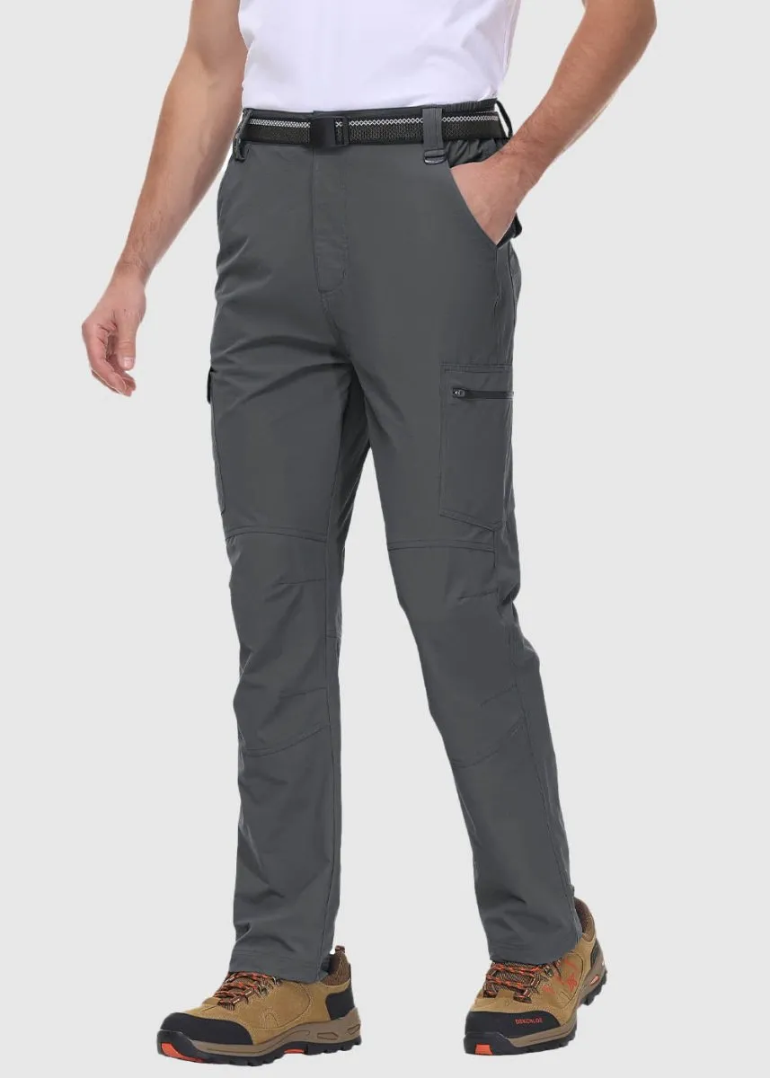 Men's Quick Dry Lightweight Waterproof Outdoor Hiking Pants