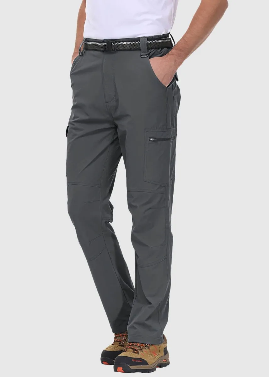 Men's Quick Dry Lightweight Waterproof Outdoor Hiking Pants