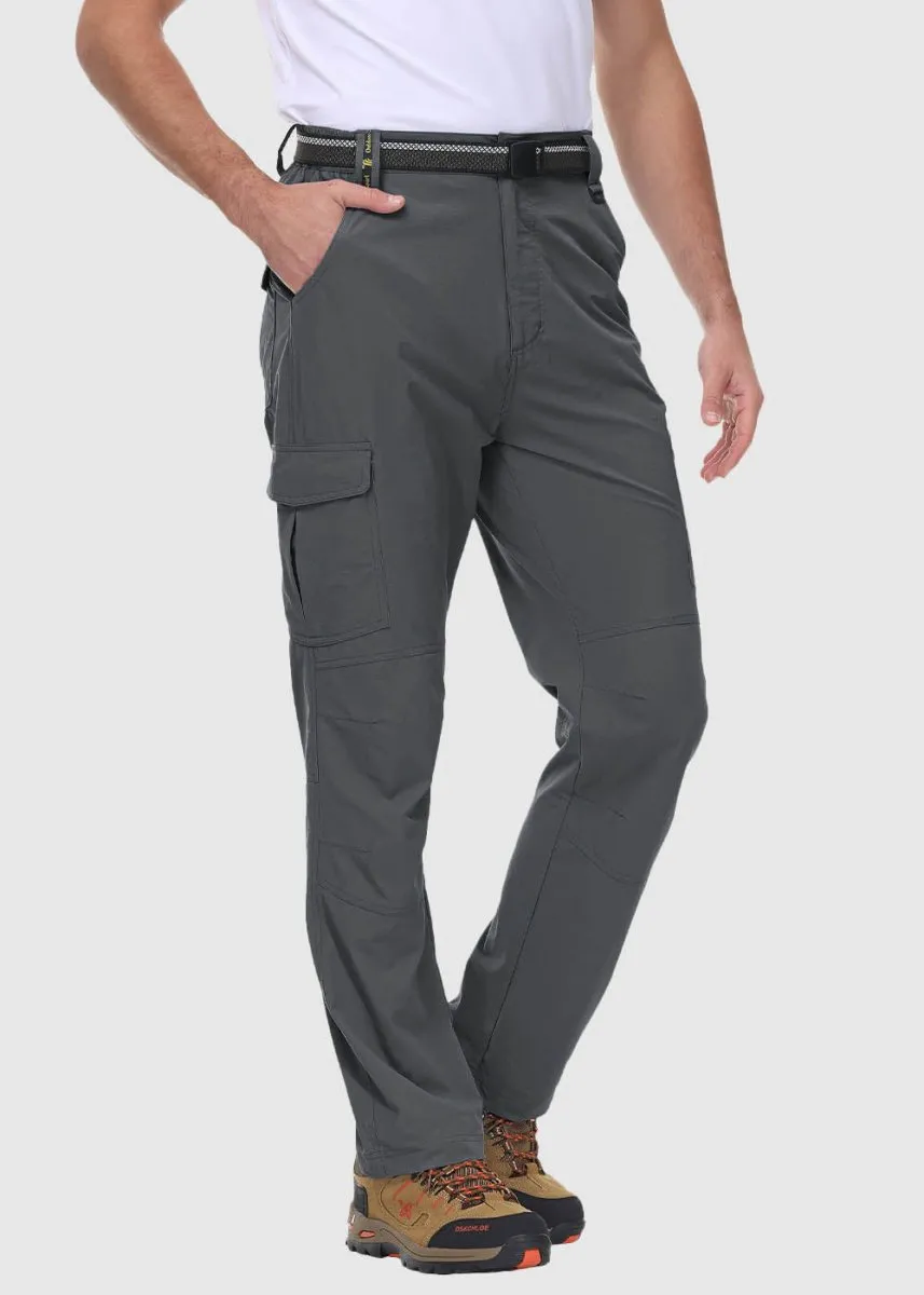 Men's Quick Dry Lightweight Waterproof Outdoor Hiking Pants