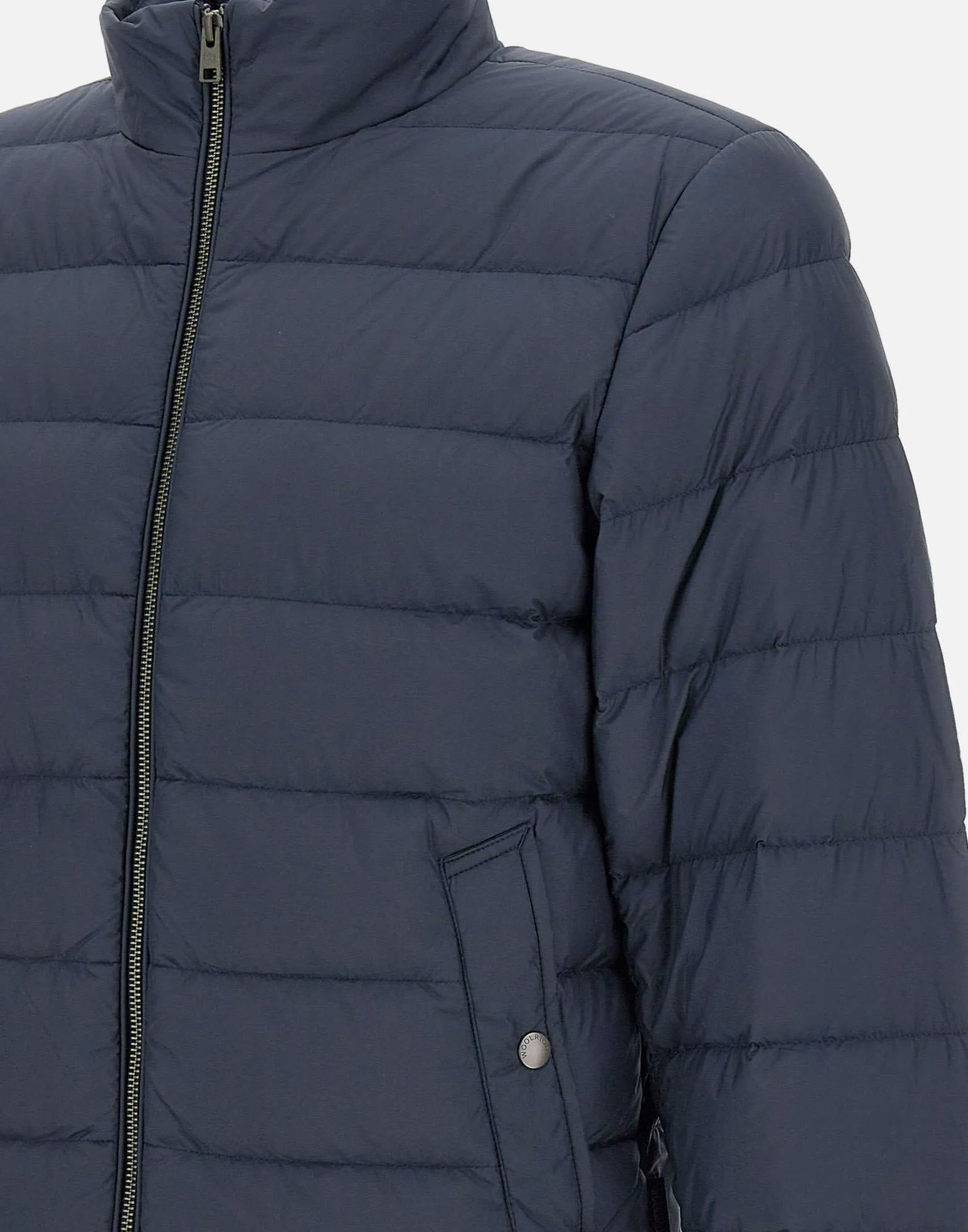 Microfiber Men's Down Jacket in Blue