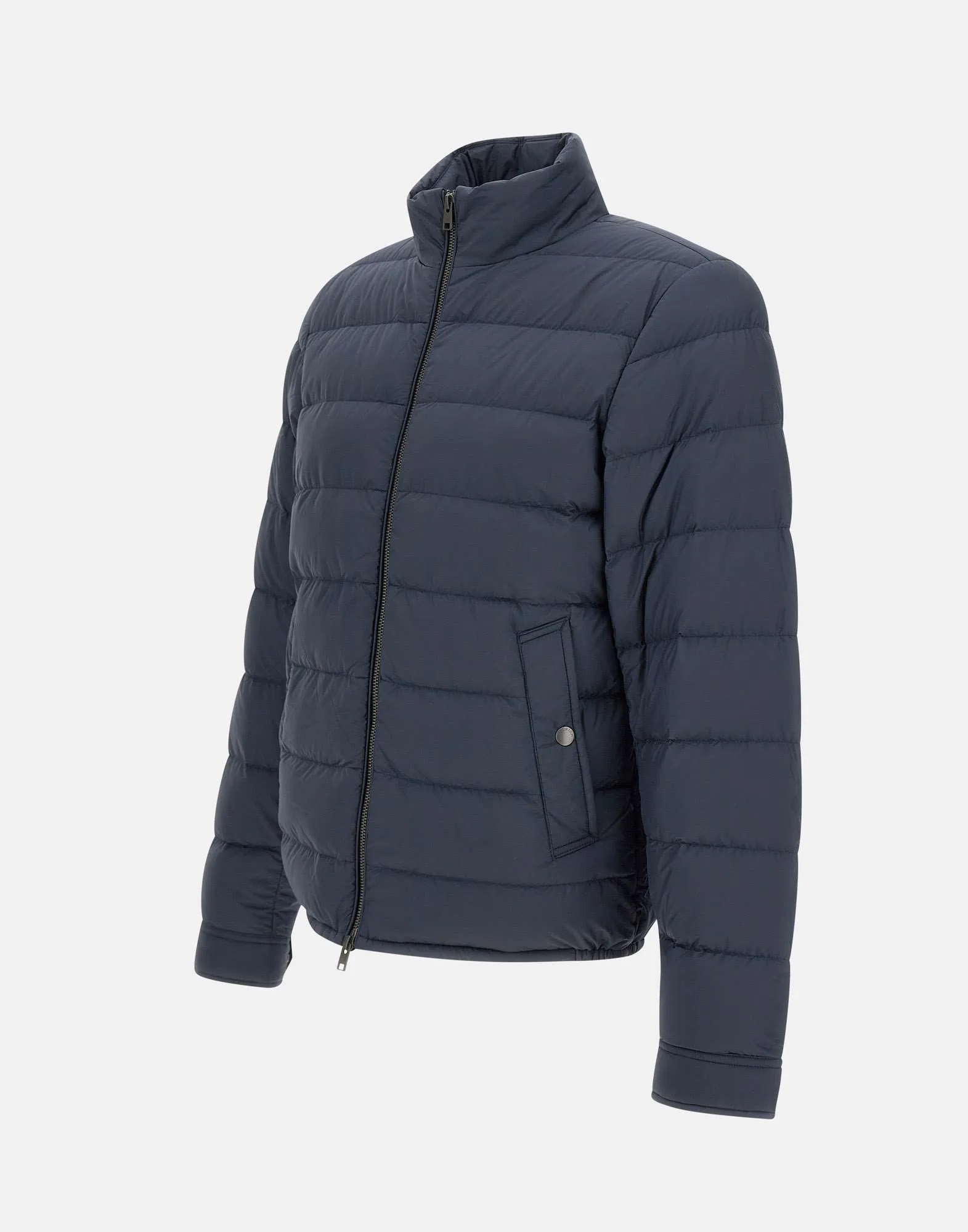 Microfiber Men's Down Jacket in Blue