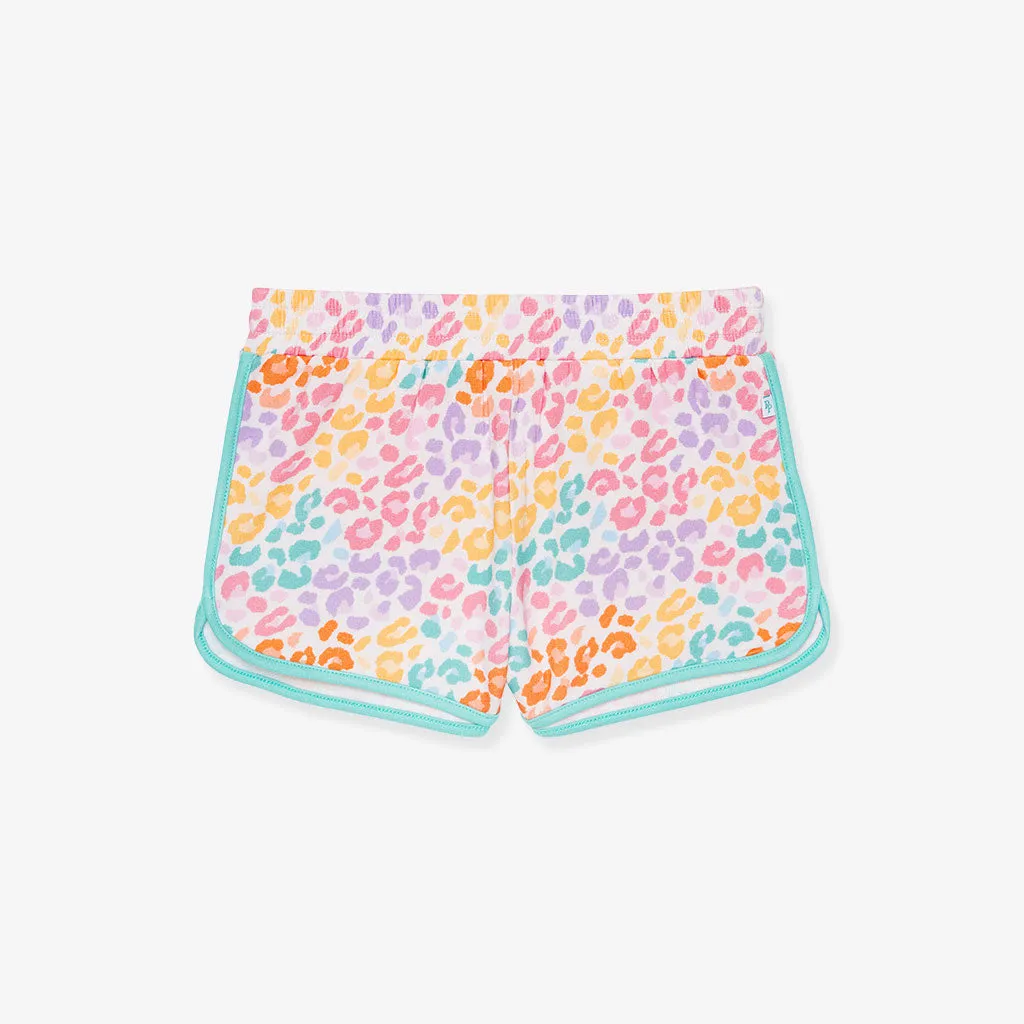 Minette French Terry Varsity Shorts