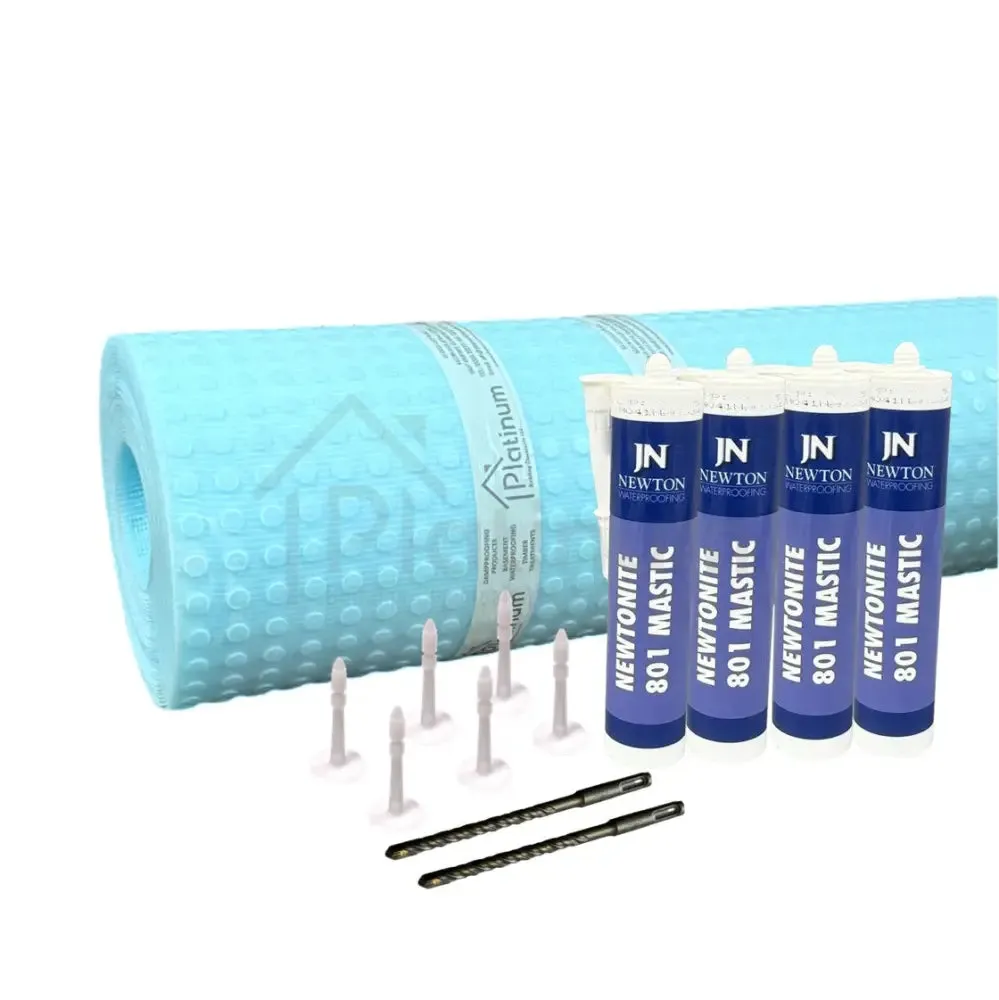 Platon PB2 MESH Damp Proof Membrane Kit (With Fixings & Sealing Mastic)