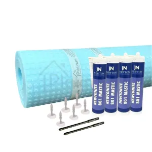 Platon PB2 MESH Damp Proof Membrane Kit (With Fixings & Sealing Mastic)