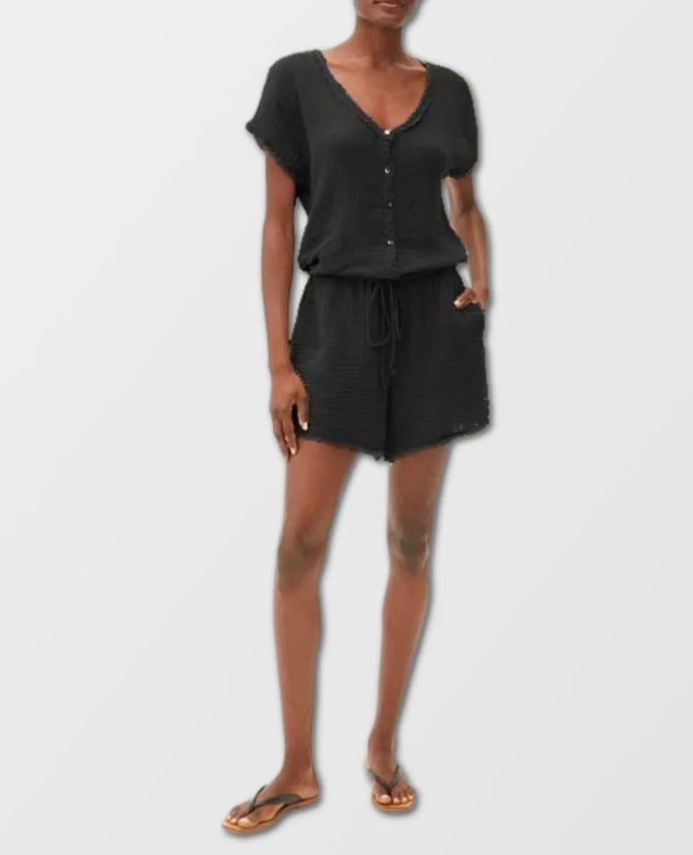 Regina Romper Black