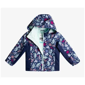Roxy Snowy Tale Girls Ski Jacket - Medieval Blue Neo