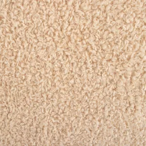 Solid Metallic Bouclé - MARGOT - Beige