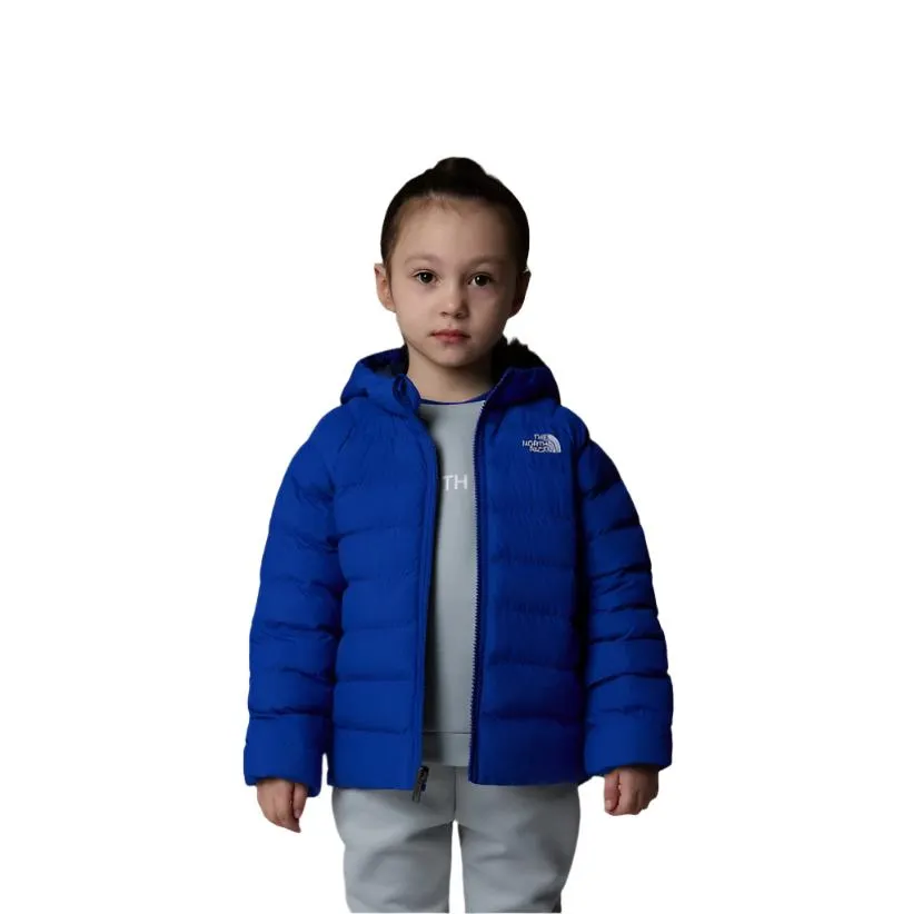 The North Face Kids Reversible Perrito Hooded Jacket Blue