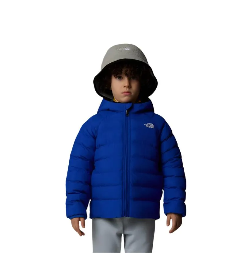 The North Face Kids Reversible Perrito Hooded Jacket Blue