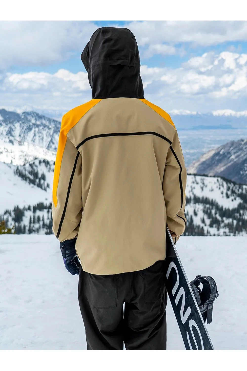 Volcom Brighton Pullover Jacket Gold
