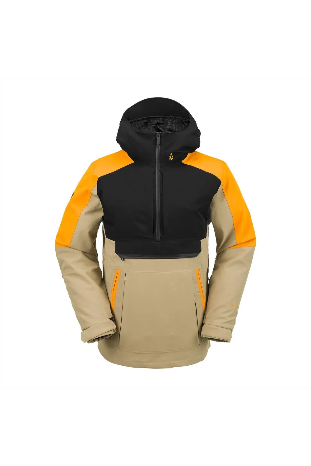 Volcom Brighton Pullover Jacket Gold
