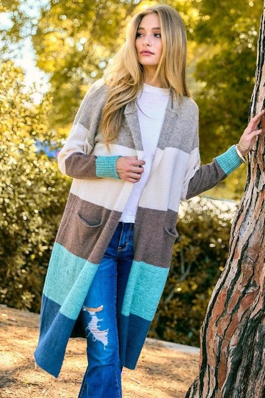 Waiting Outside Hooded Cardigan