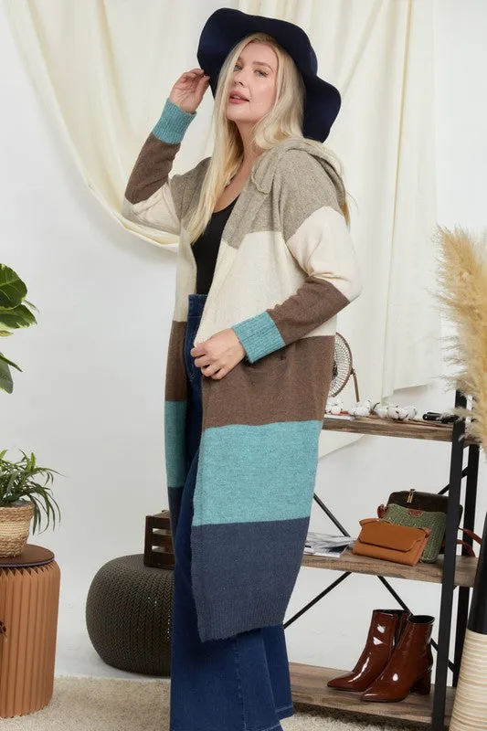 Waiting Outside Hooded Cardigan