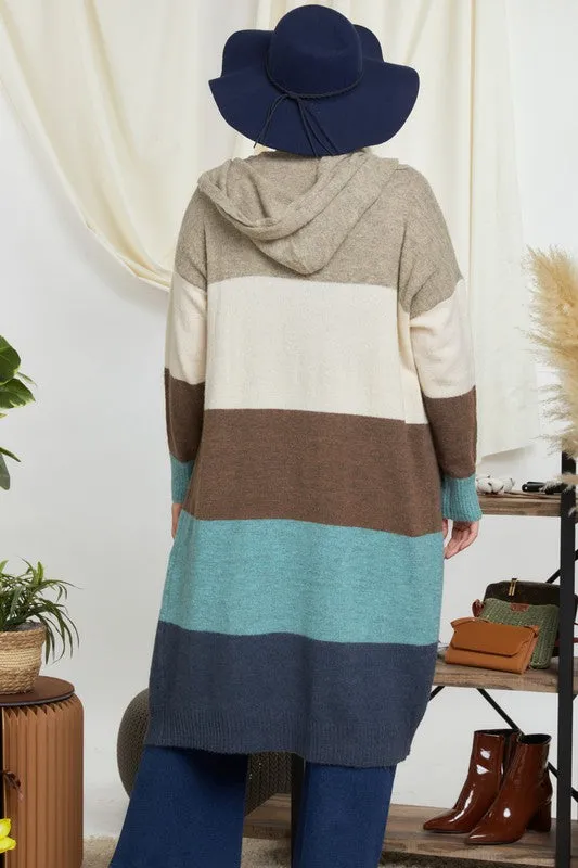 Waiting Outside Hooded Cardigan