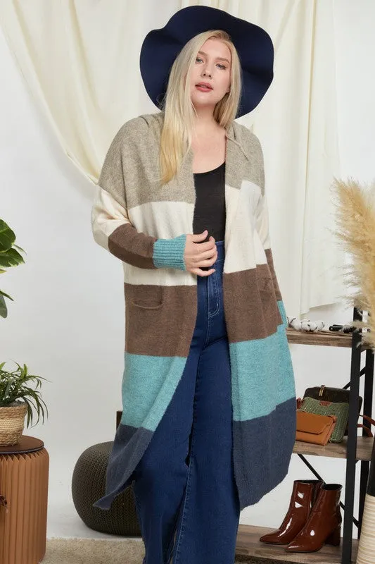 Waiting Outside Hooded Cardigan