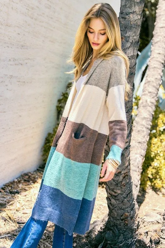 Waiting Outside Hooded Cardigan