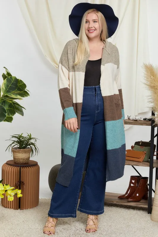 Waiting Outside Hooded Cardigan