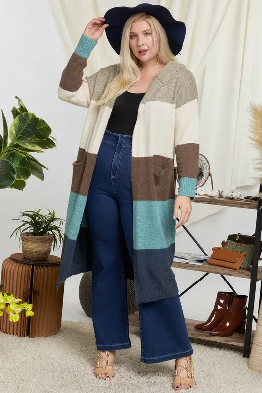 Waiting Outside Hooded Cardigan