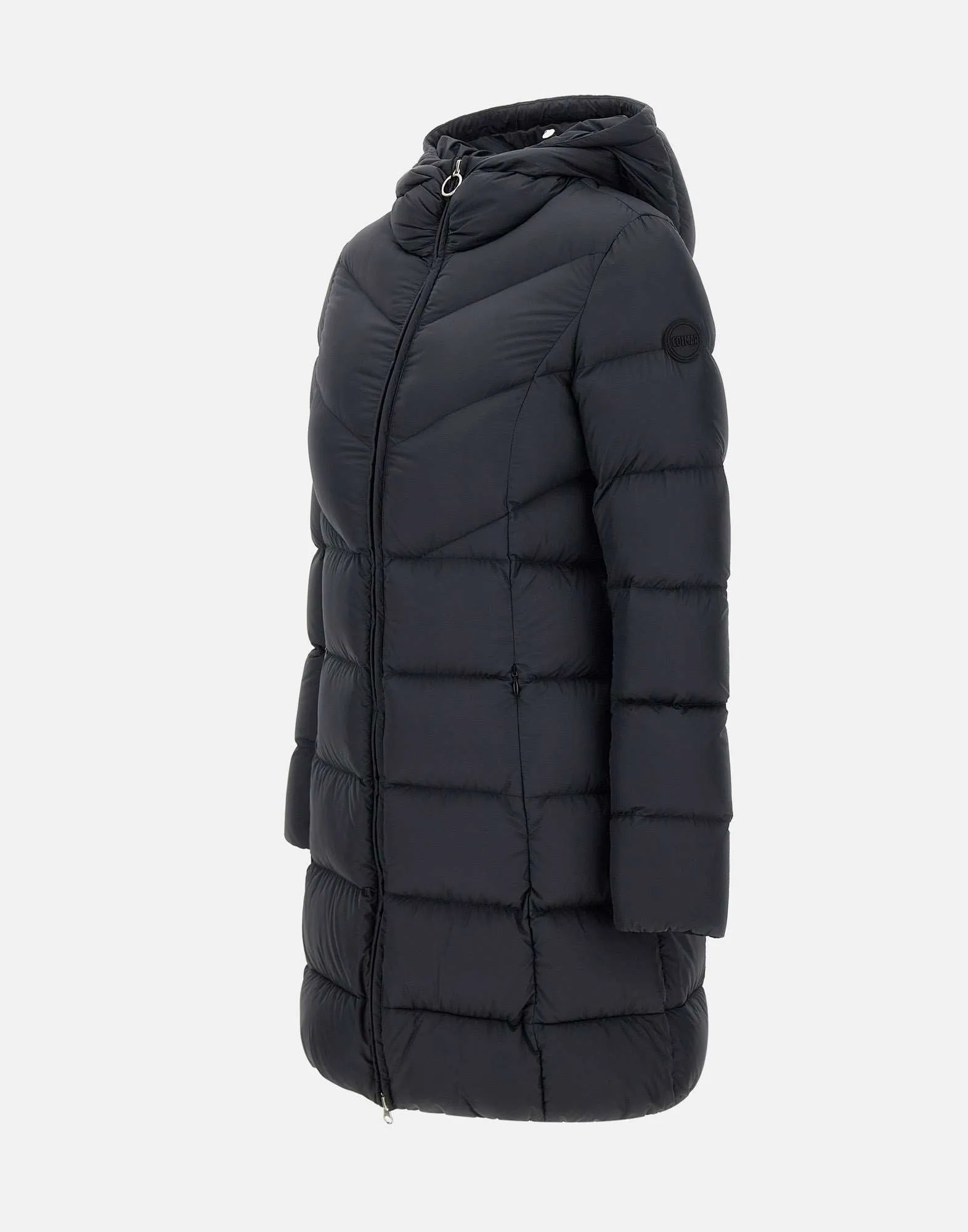 Women's Black Down Jacket with Hood