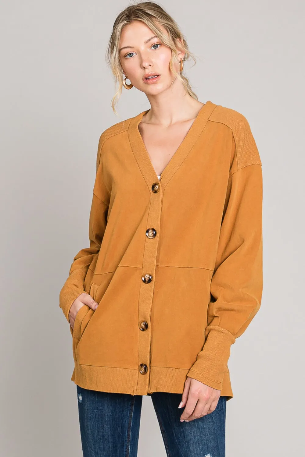Won't You Be My Neighbor Cardigan - Cinnamon