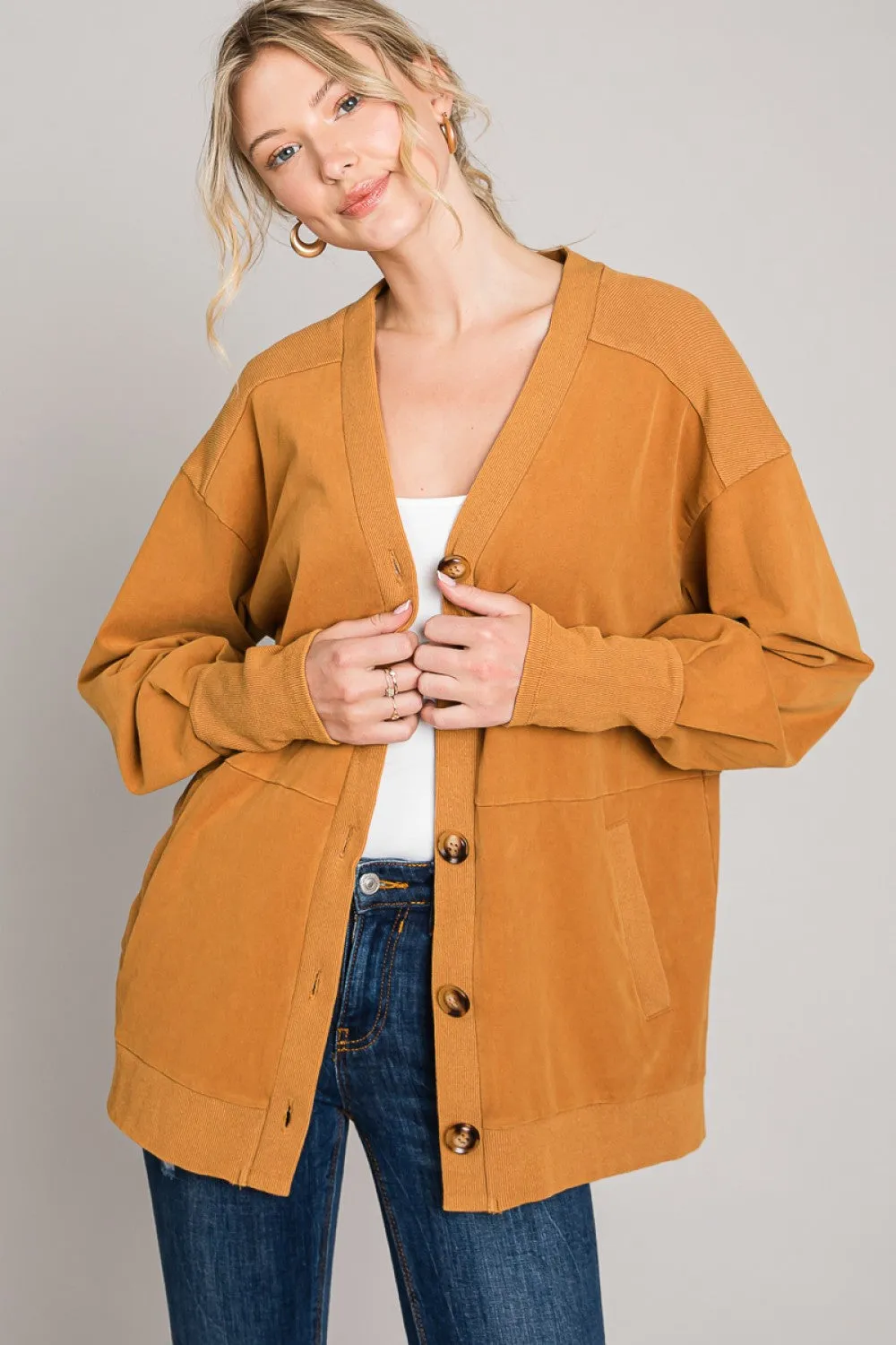 Won't You Be My Neighbor Cardigan - Cinnamon