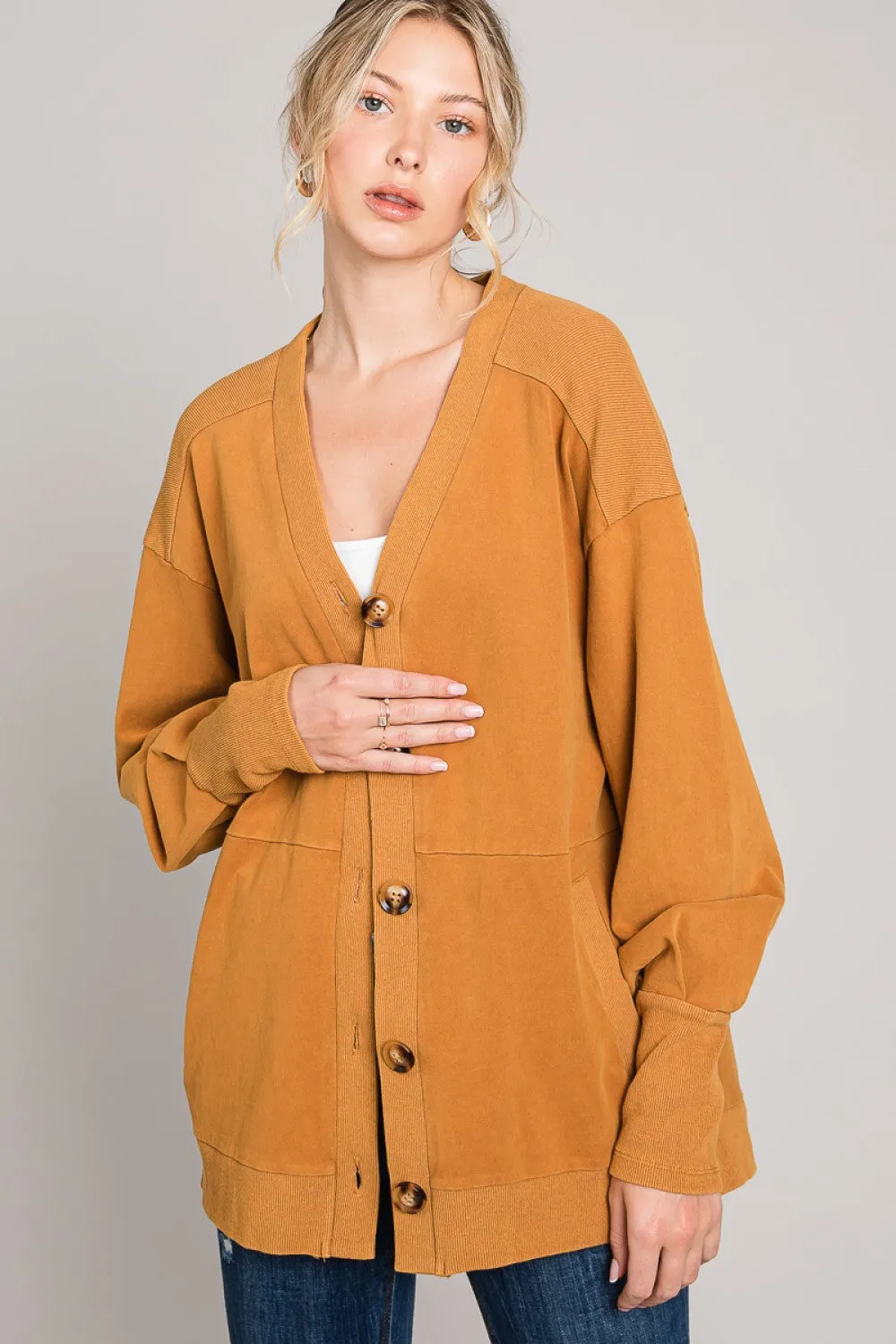 Won't You Be My Neighbor Cardigan - Cinnamon