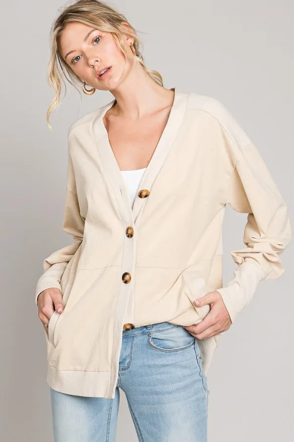 Won't You Be My Neighbor Cardigan - Vanilla